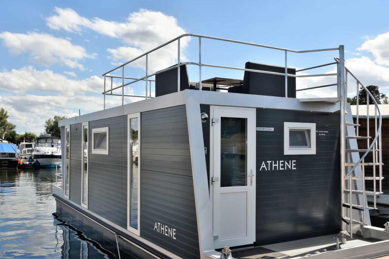 Cosy Floating Boatlodge Athene Maastricht Extérieur photo
